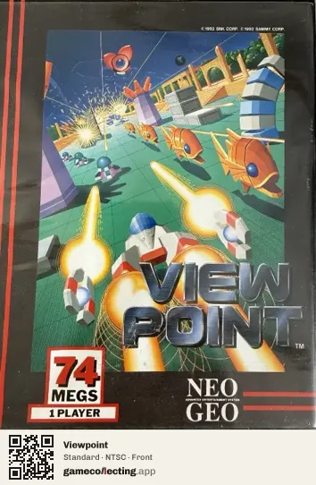 Viewpoint Neo Geo AES, NTSC box front