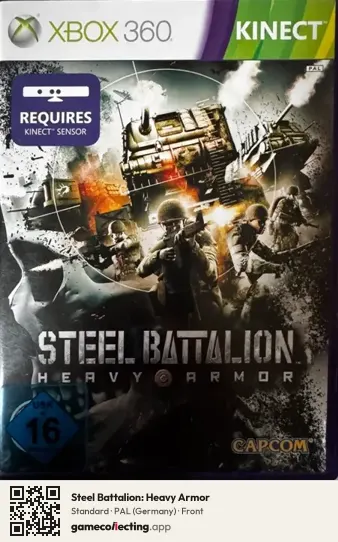 Steel Battalion: Heavy Armor Xbox 360, Germany box front