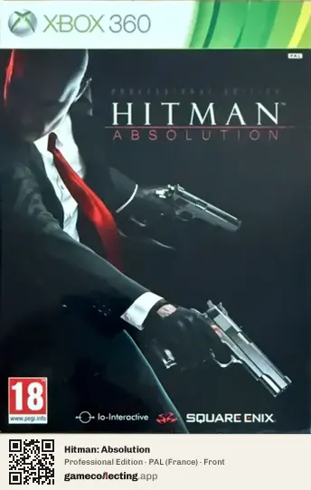Hitman: Absolution Xbox 360, France box front