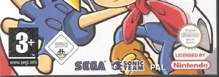 Billy Hatcher and the Giant Egg, the PEGI square on its front
