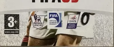FIFA 09, the PEGI square on its front