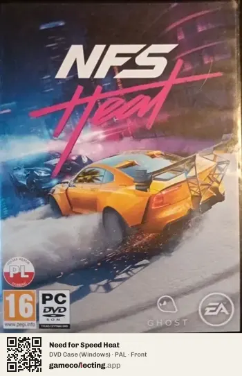 Need for Speed Heat Computer, PAL box front