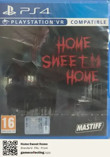 Home Sweet Home PlayStation 4, PAL box front