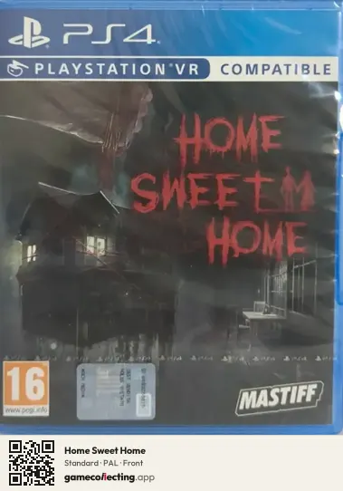 Home Sweet Home PlayStation 4, PAL box front