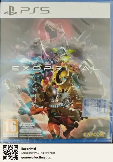 Exoprimal PlayStation 5, Italy box front