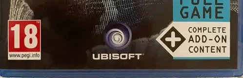Watch Dogs, the PEGI square on its front