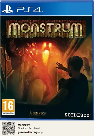 Monstrum PlayStation 4, PAL box front