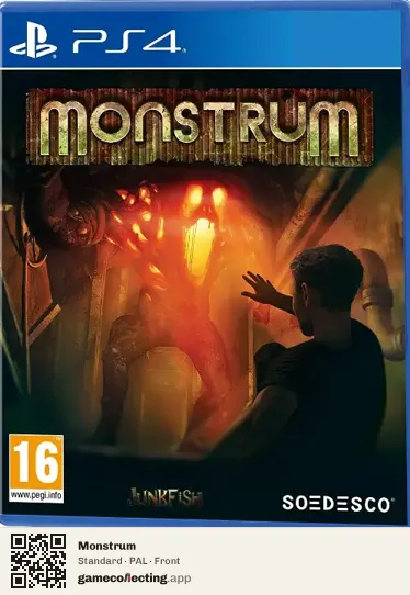 Monstrum PlayStation 4, PAL box front