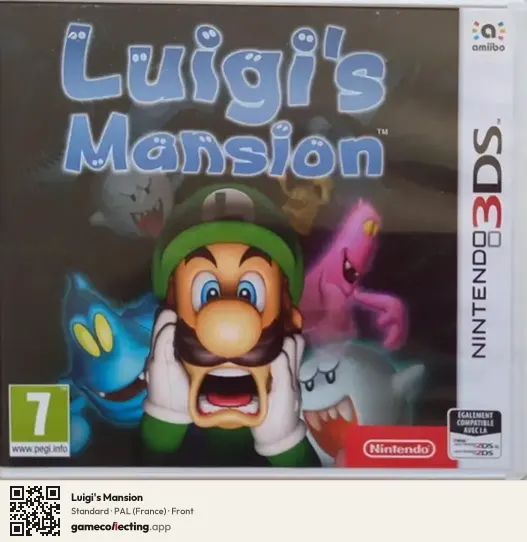 Luigi's Mansion Nintendo 3DS, France box front