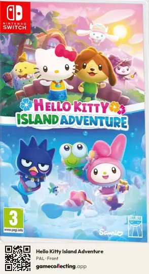 Hello Kitty Island Adventure Nintendo Switch, PAL box front