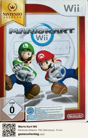 Mario Kart Wii Nintendo Wii, Germany box front