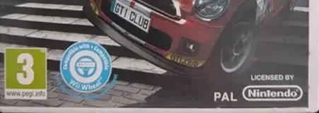 GTI Club Supermini Festa!, the PEGI square on its front
