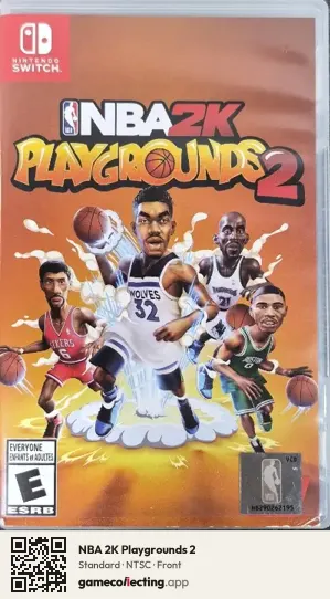 NBA 2K Playgrounds 2 Nintendo Switch, NTSC box front