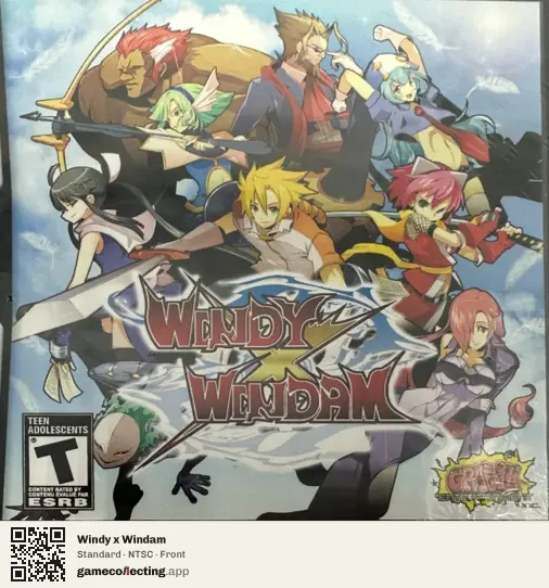 Windy x Windam Nintendo DS, NTSC box front