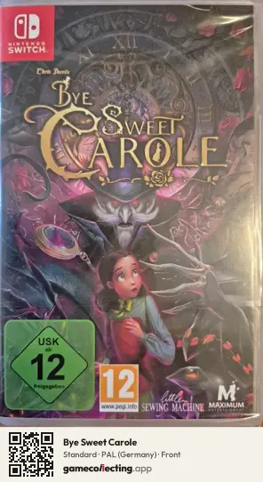Bye Sweet Carole Nintendo Switch, Germany box front