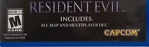 Resident Evil 6, the ESRB box on its front