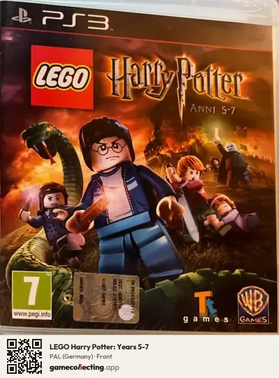 LEGO Harry Potter: Years 5-7 PlayStation 3, Germany box front