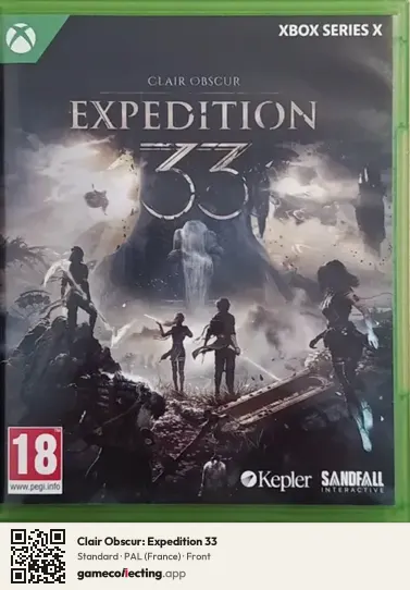 Clair Obscur: Expedition 33 Xbox Series X, France box front