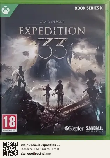 Clair Obscur: Expedition 33 Xbox Series X, France box front