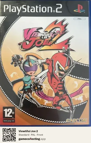 Viewtiful Joe 2 PlayStation 2, PAL box front