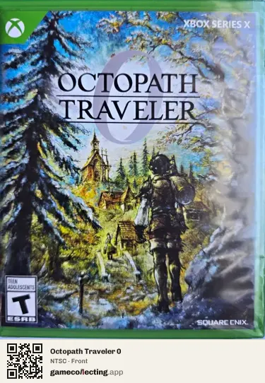Octopath Traveler 0 Xbox Series X, NTSC box front