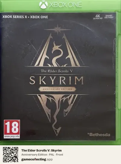 The Elder Scrolls V: Skyrim Xbox One, PAL box front