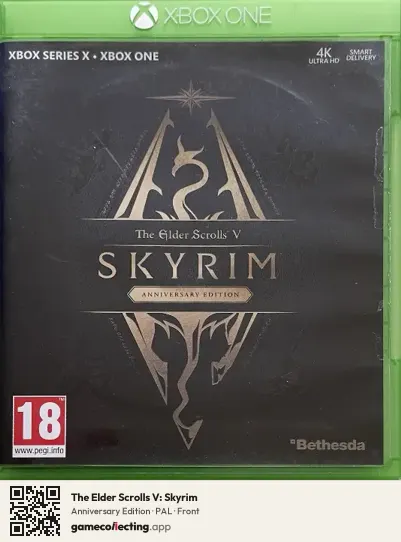The Elder Scrolls V: Skyrim Xbox One, PAL box front