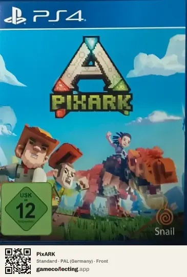 PixARK PlayStation 4, Germany box front