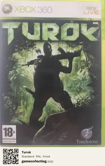 Turok Xbox 360, PAL box front