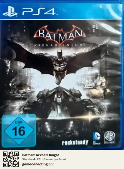 Batman: Arkham Knight PlayStation 4, Germany box front