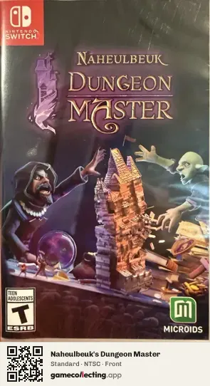 Naheulbeuk's Dungeon Master Nintendo Switch, NTSC box front