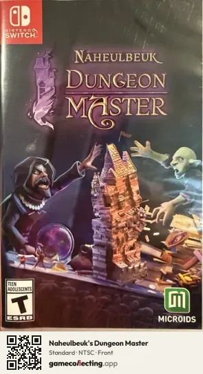 Naheulbeuk's Dungeon Master Nintendo Switch, NTSC box front