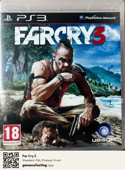 Far Cry 3 PlayStation 3, France box front