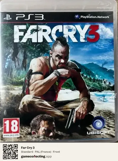 Far Cry 3 PlayStation 3, France box front