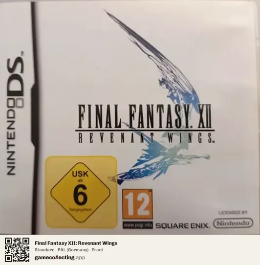 Final Fantasy XII: Revenant Wings Nintendo DS, Germany box front