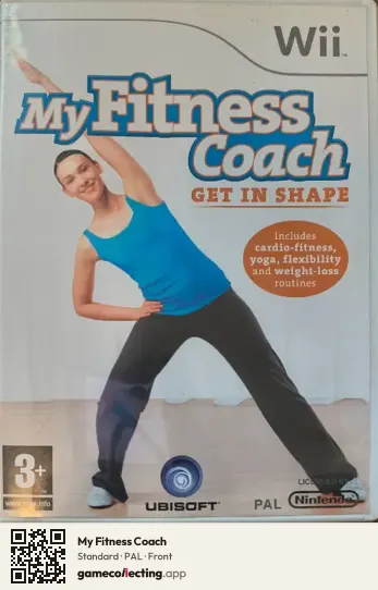 My Fitness Coach Nintendo Wii, PAL box front