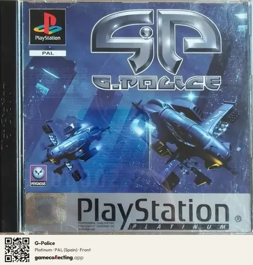 G-Police PlayStation, Spain box front