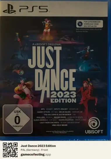 Just Dance 2023 Edition PlayStation 5, Germany box front