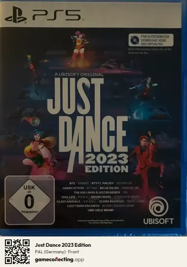 Just Dance 2023 Edition PlayStation 5, Germany box front