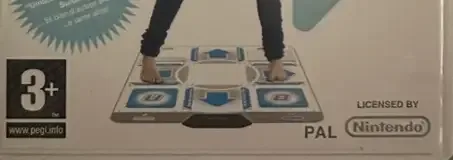 Dance Dance Revolution, the PEGI square on its front