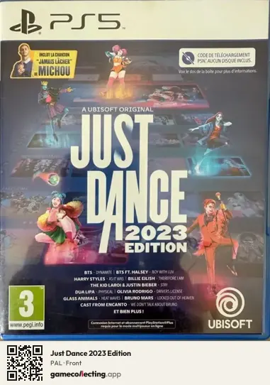 Just Dance 2023 Edition PlayStation 5, PAL box front