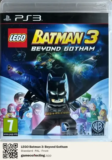 LEGO Batman 3: Beyond Gotham PlayStation 3, PAL box front