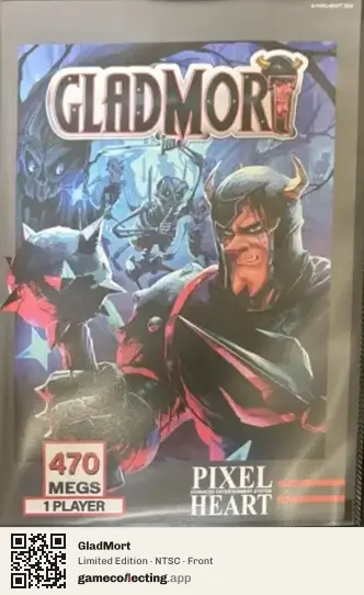 GladMort Neo Geo AES, NTSC box front