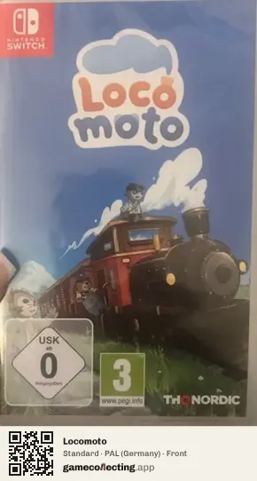 Locomoto Nintendo Switch, Germany box front