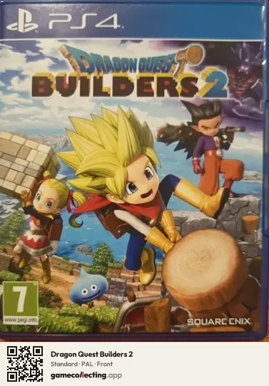 Dragon Quest Builders 2 PlayStation 4, PAL box front