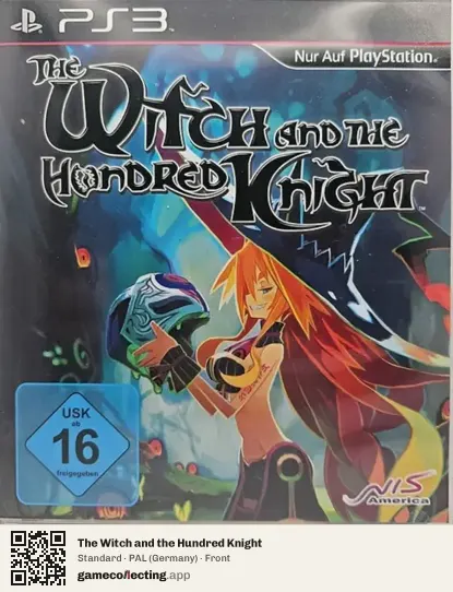 The Witch and the Hundred Knight PlayStation 3, Germany box front
