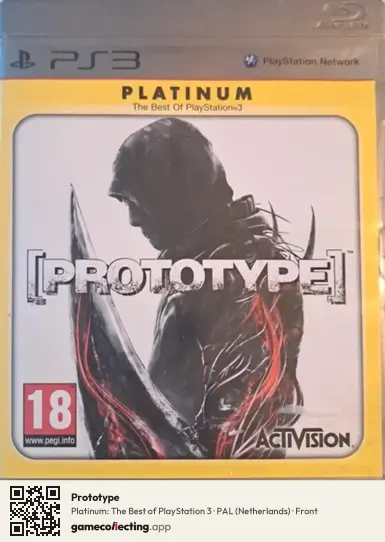 Prototype PlayStation 3, Netherlands box front