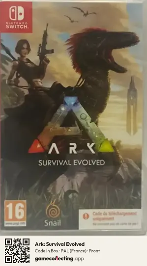 Ark: Survival Evolved Nintendo Switch, France box front