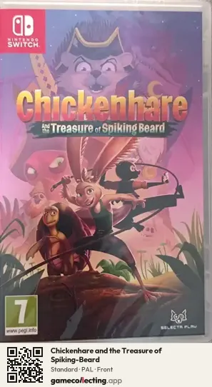 Chickenhare and the Treasure of Spiking-Beard Nintendo Switch, PAL box front