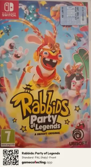 Rabbids: Party of Legends Nintendo Switch, Italy box front